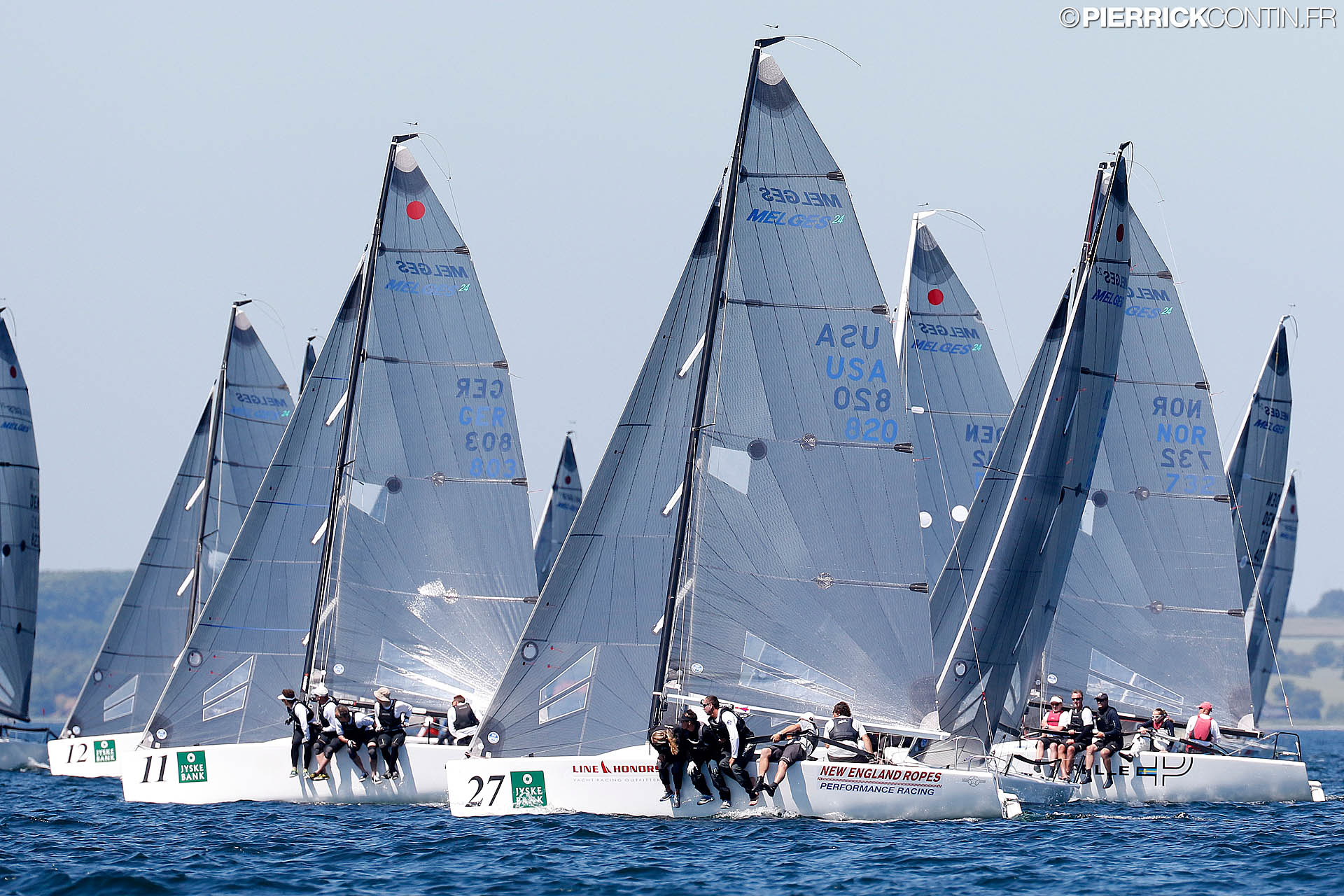 2015 Melges 24 World Championship in Middelfart, Denmark - photo Pierrick Contin