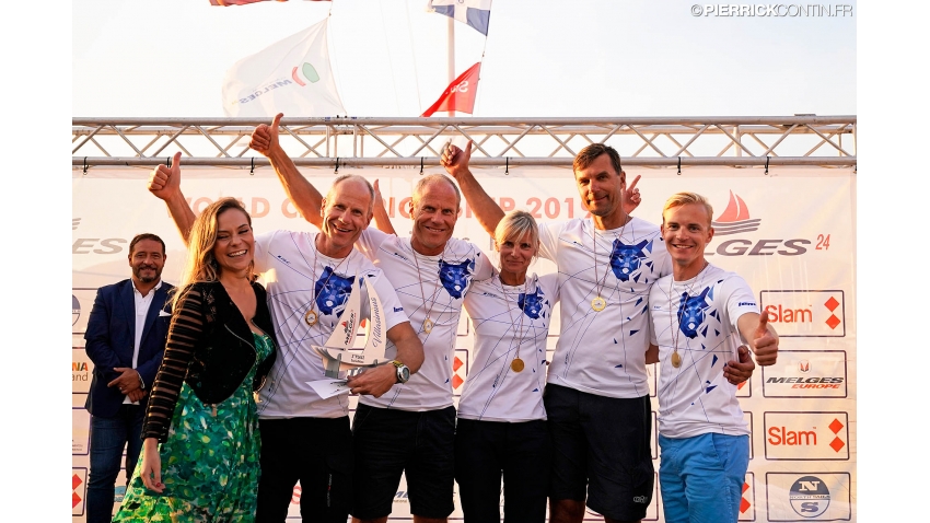 Third place at the Melges 24 Worlds 2019 in Corinthian ranking – Tõnu Tõniste’s Lenny EST790 with Toomas Tõniste, Tammo Otsasoo, Henri Tauts and Maiki Saaring in the crew. 