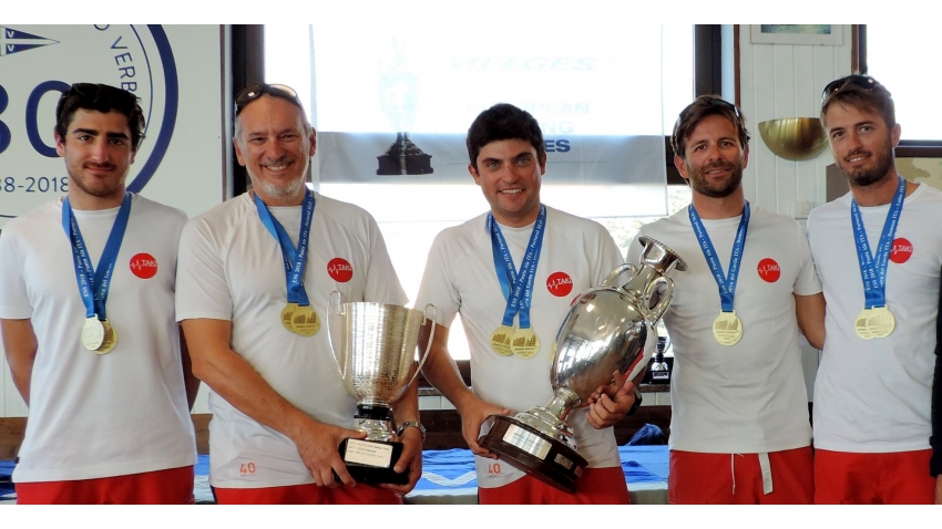 Taki 4 ITA778 - the winner of the 2018 Melges 24 European Sailing Series