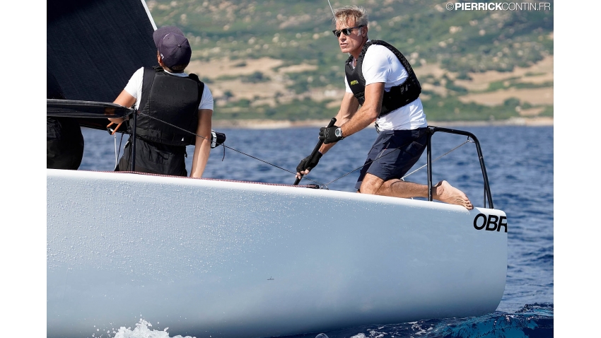 Paolo Brescia, the owner of Melgina ITA693 - 7th overall at the Melges 24 Worlds 2019 in Villasimius, Italy