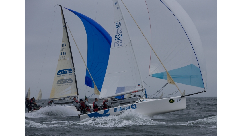 Blu Moon SUI521 at the 2007 Melges 24 European Championship held in association with Rolex Baltic Week