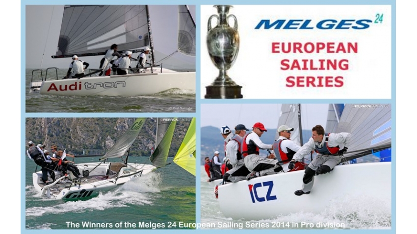 2014 Melges 24 European Sailing Series Overall winners