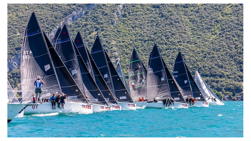 ACT 1 of the Italian Melges24Tour 2020 in Torbole - July, 2020