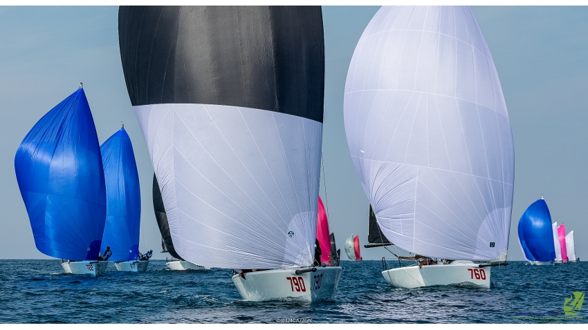Tõnu Tõniste's Lenny EST790 finishes the event with Overall Bronze and Corinthian title at the Melges 24 European Championship 2021 in Portoroz, Slovenia
