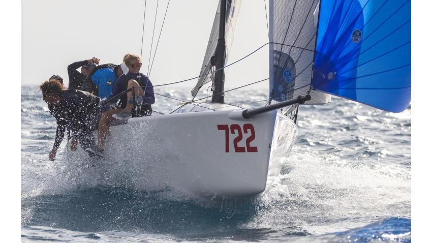 Altea ITA722 at the Melges 24 Europeans 2022 on Day One