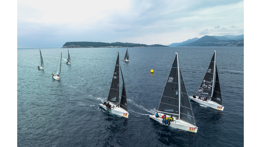 Tutta Forza CRO643 with Marin Jakovcev at the helm  - CRO Melges 24 Cup 2023 Dubrovnik