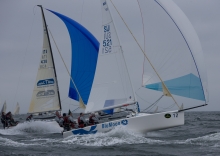 Blu Moon SUI521 at the 2007 Melges 24 European Championship held in association with Rolex Baltic Week