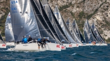 Melges 24 fleet enjoyed wonderful conditions at the Melges 24 European Sailing Series 2022 event 4 in Riva del Garda, Italy.