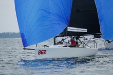 2019 Corinthian Melges 24 U.S. National Champion Steve Suddath aboard 3 1/2 Men came on strong on Day Two moving into the all-amateur division lead.