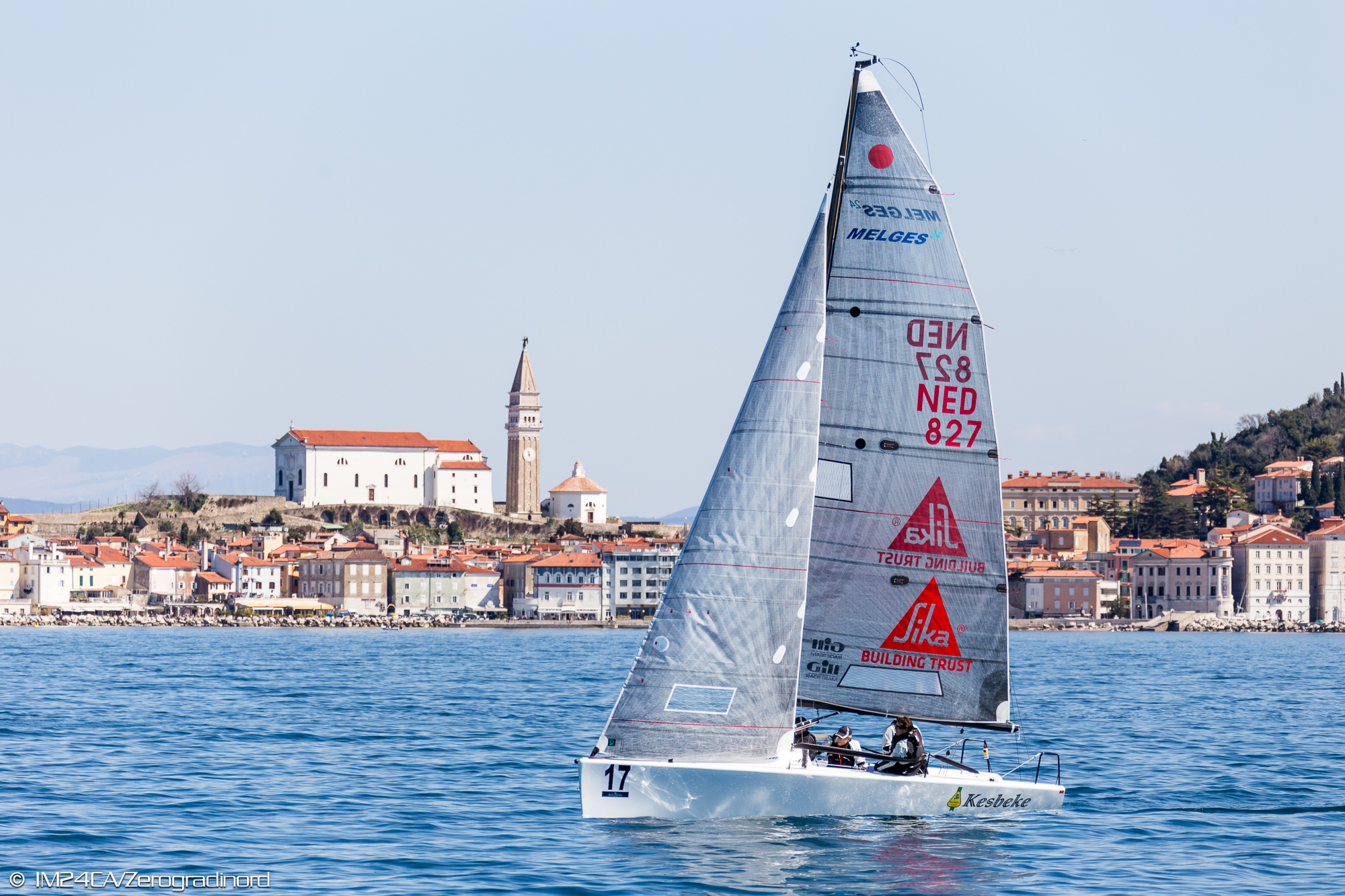 Team Kesbeke/SIKA/Gill NED-827 - Melges 24 European Sailing Series - Portoroz