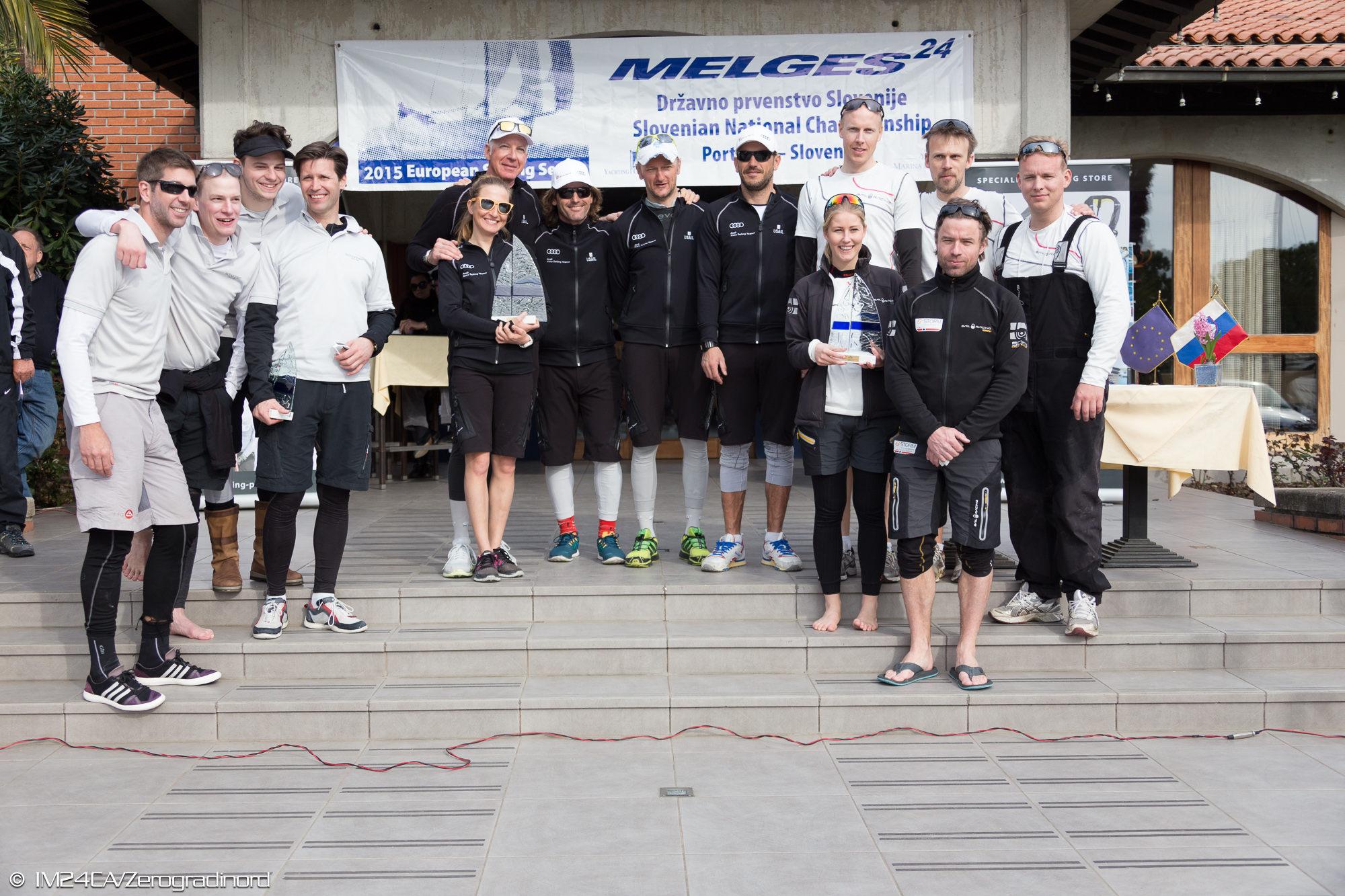 Top 3 Pro teams at the Portoroz Melges 24 Regatta