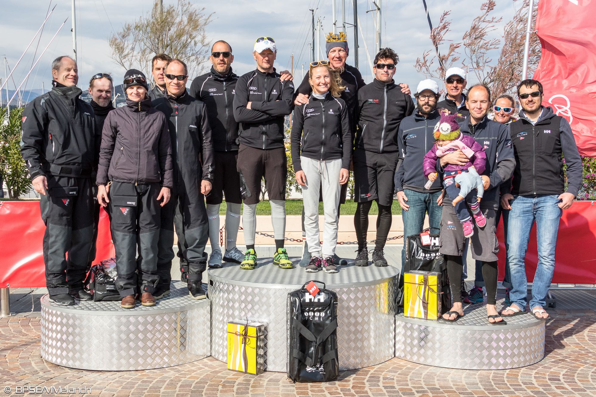 Melges 24 podium in Loano 2015