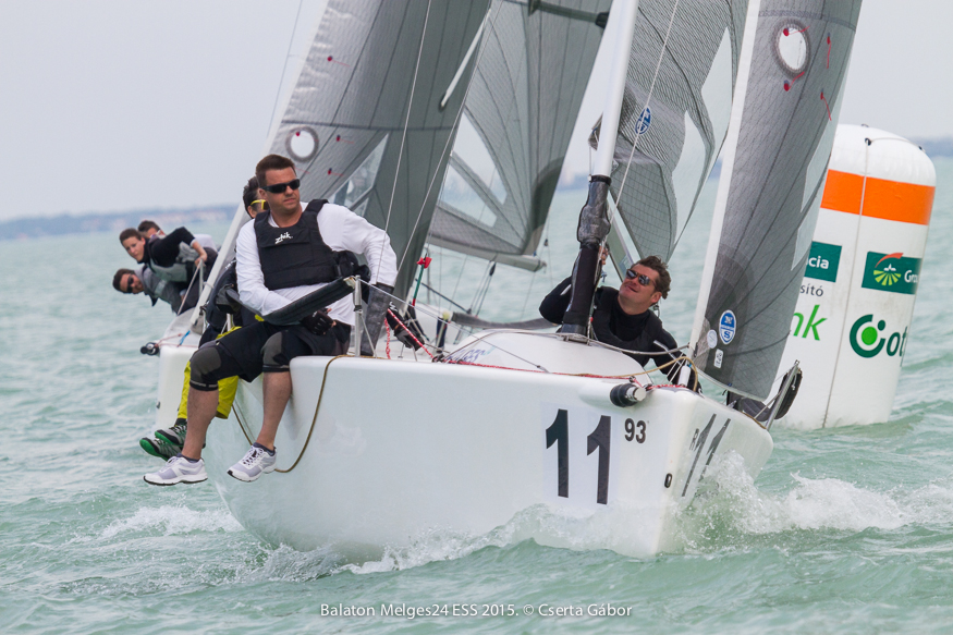 Balaton Melges 24 Spring Regatta - Peter Czegai and Jedi Business - photo Gabor 