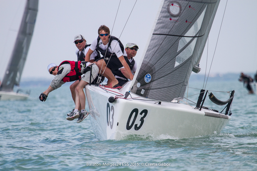 Balaton Melges 24 Spring Regatta - Miles Quinton's Gill Race Team - photo Gabor 