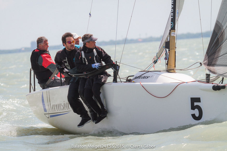 Balaton Melges 24 Spring Regatta - Oleg Dyvinets and Marusia (UKR-819) - photo G