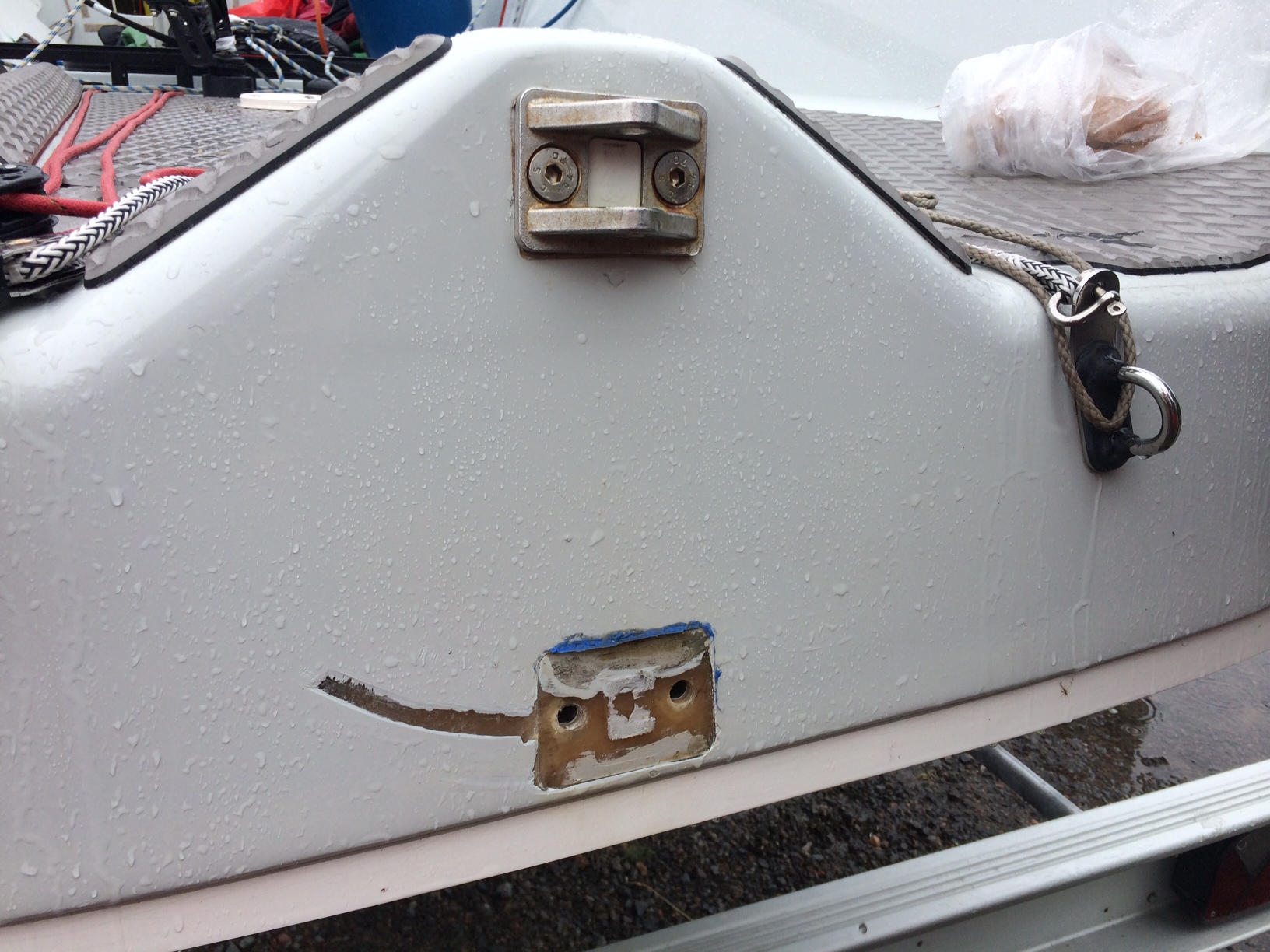rudder gudgeon bolt 