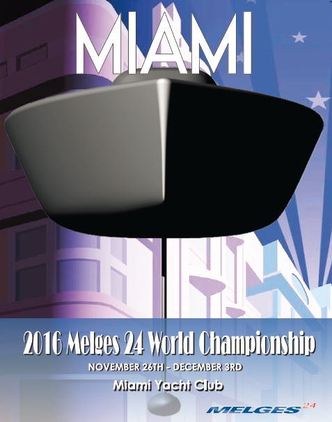 Melges 24 Miami Worlds 2016 - poster