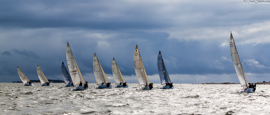 Melges 24 fleet - FIN Champs 2015 - Piret Salmistu