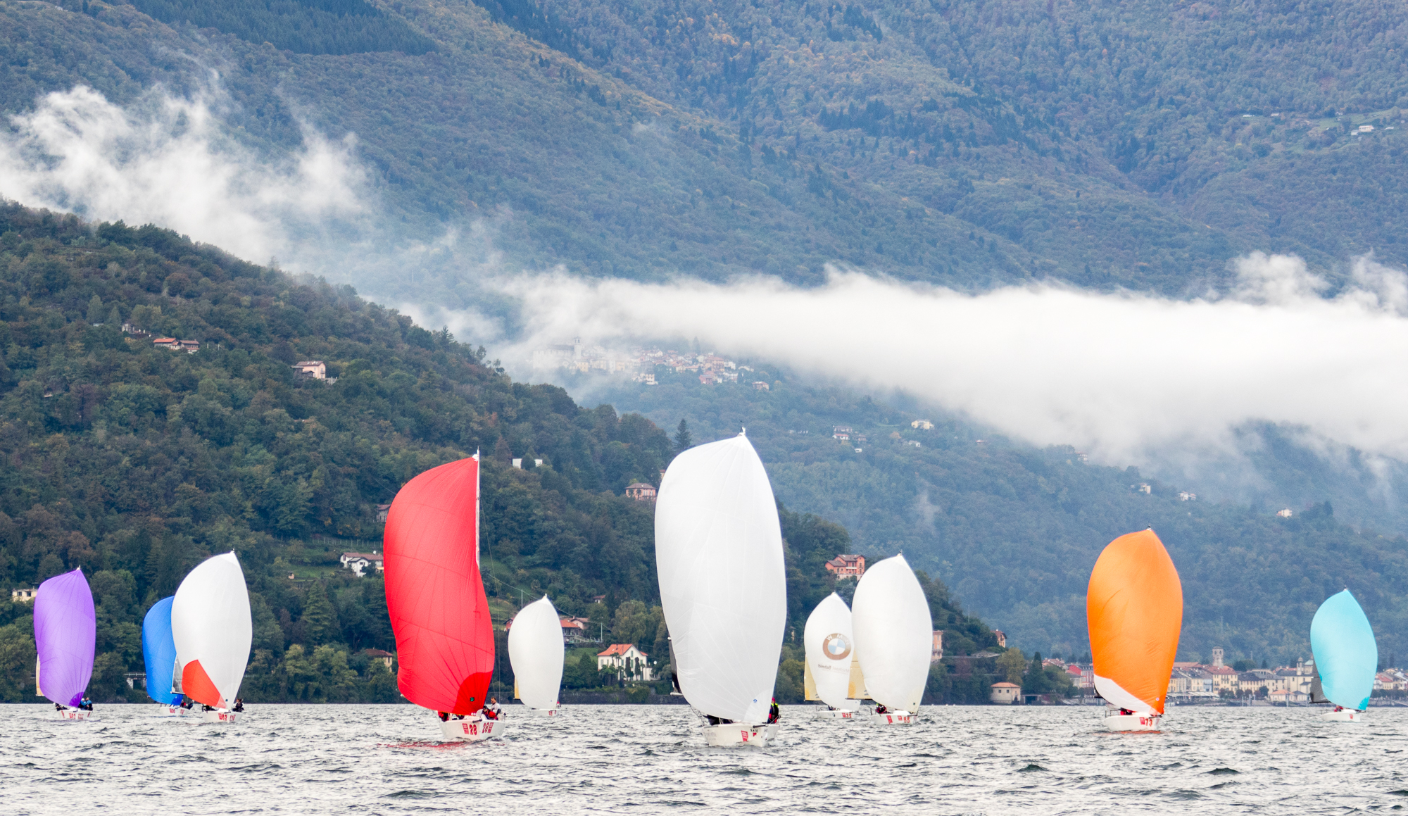 Melges 24 fleet in Luino - BPSE/Mauro Melandri