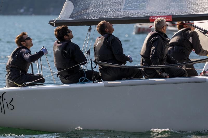 Gianluca Perego's Maidollis ITA822 with Carlo Fracassoli helming - photo BPSE/Ma