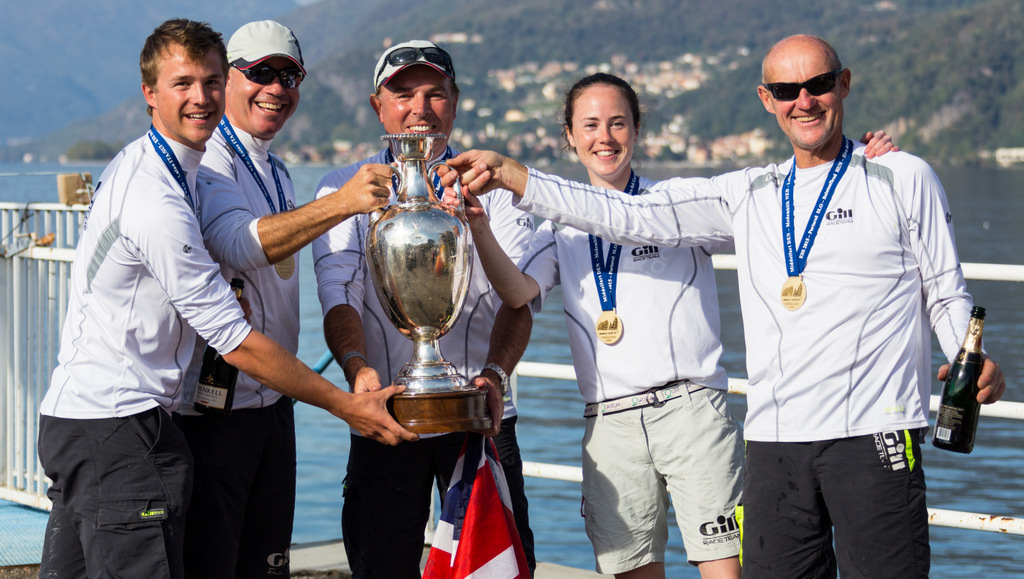 Miles Quinton's Gill Race Team GBR694 with helmsman Geoff Carveth - overall winn