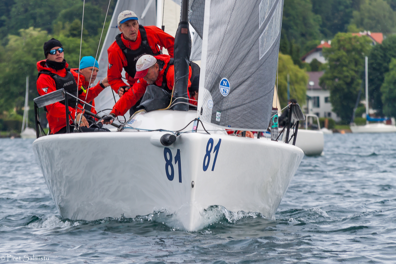 Kicker Schäfer/Eddy Eich's team Musto Racing GER803 - photo Piret Salmistu