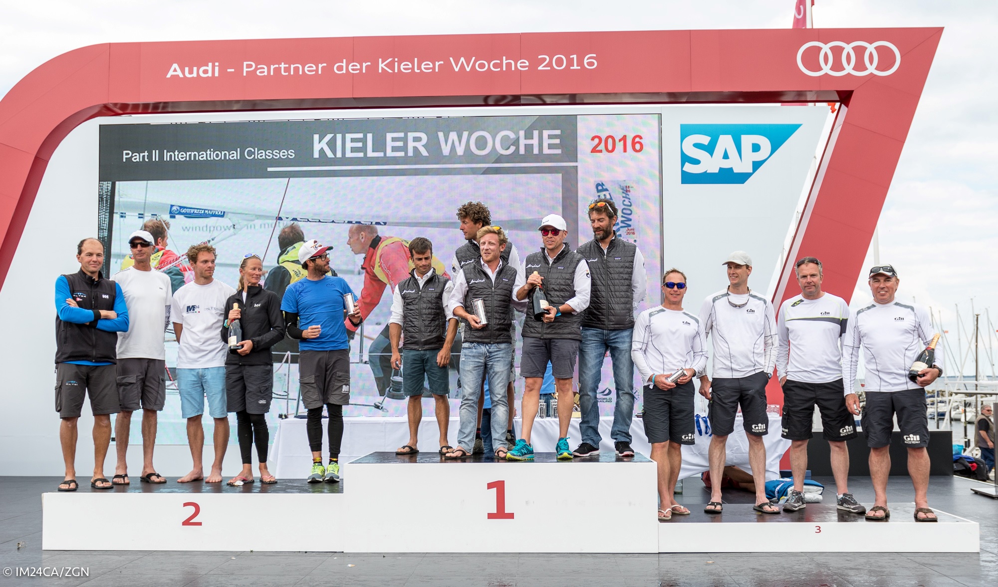 Kiel Week 2016 - Melges 24 Top 3