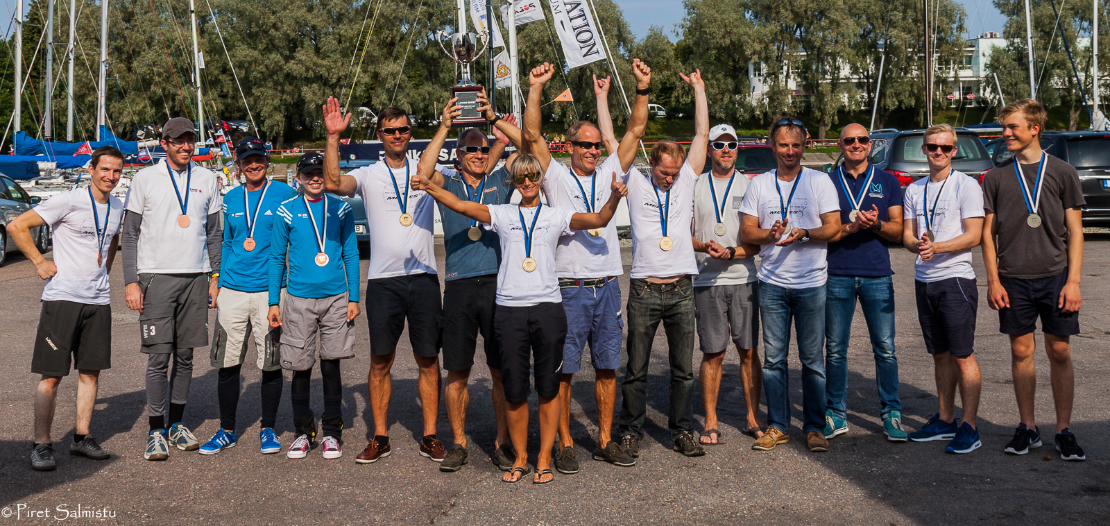 Top 3 - Mimosa FIN529 - Melges 24 Estonian Championships 2016 in Tallinn, Estoni