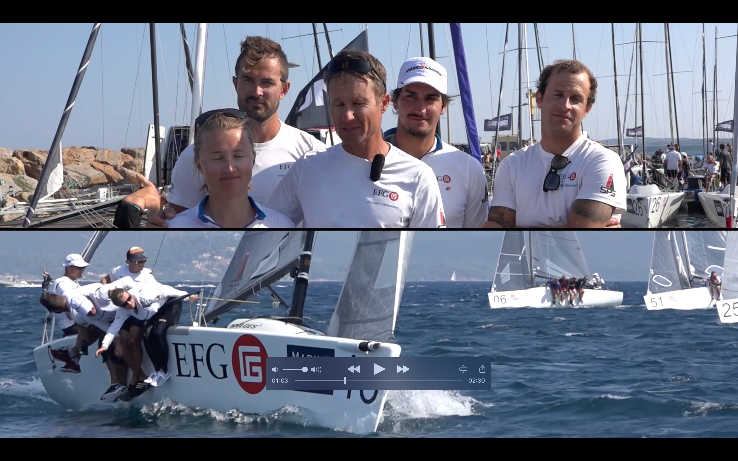 Day 4 video - Melges 24 Euros