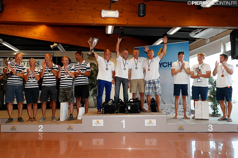 Melges 24 European Championship 2016 - Top 3 teams in Corinthian division - phot