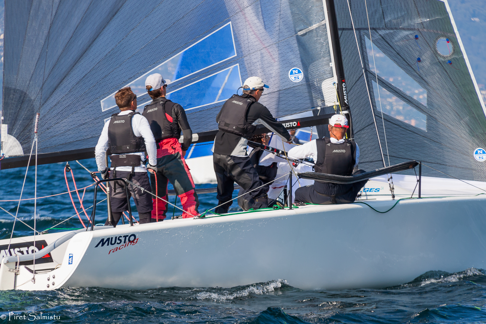 Eddy Eich’s Musto Racing (GER) with Kicker Schäfer helming