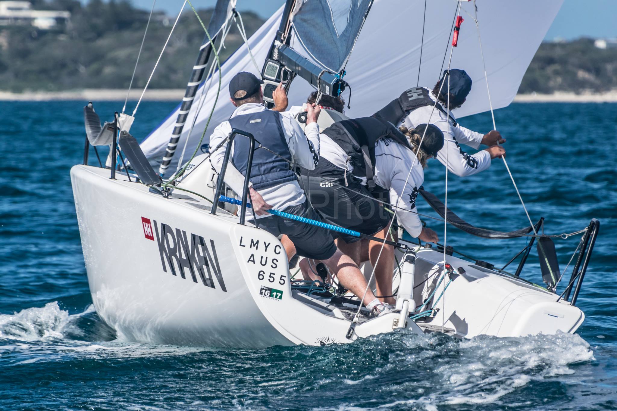 Dave Young and Kraken AUS655 - Melges 24