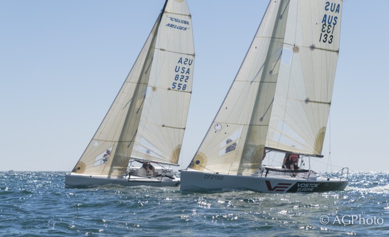 It was close racing in the Vostok Europe Melges 24 Series.