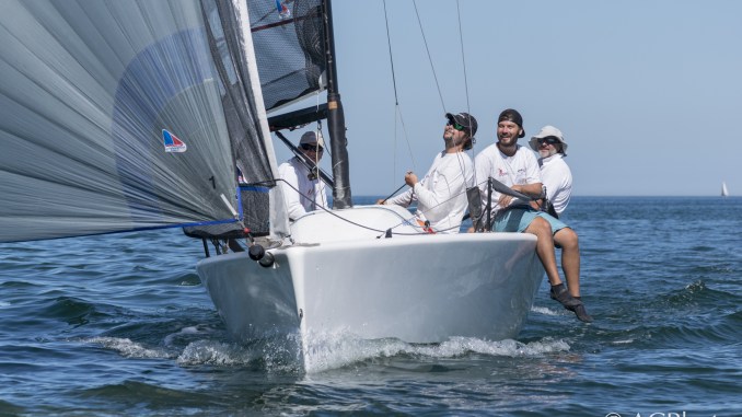 Dave Alexander swept up the Vostok Europe Melges 24 series 