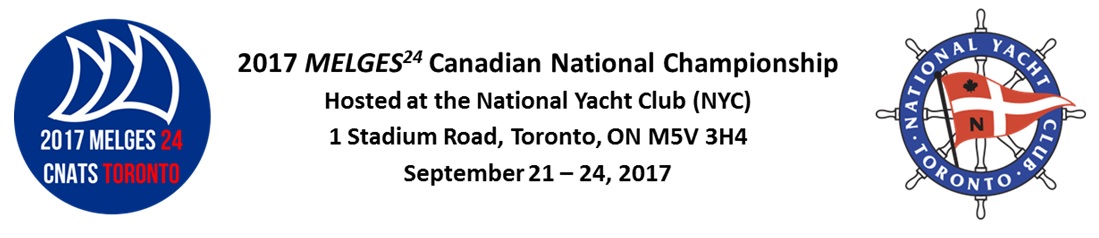 Melges 24 CAN Nationals 2017 logos