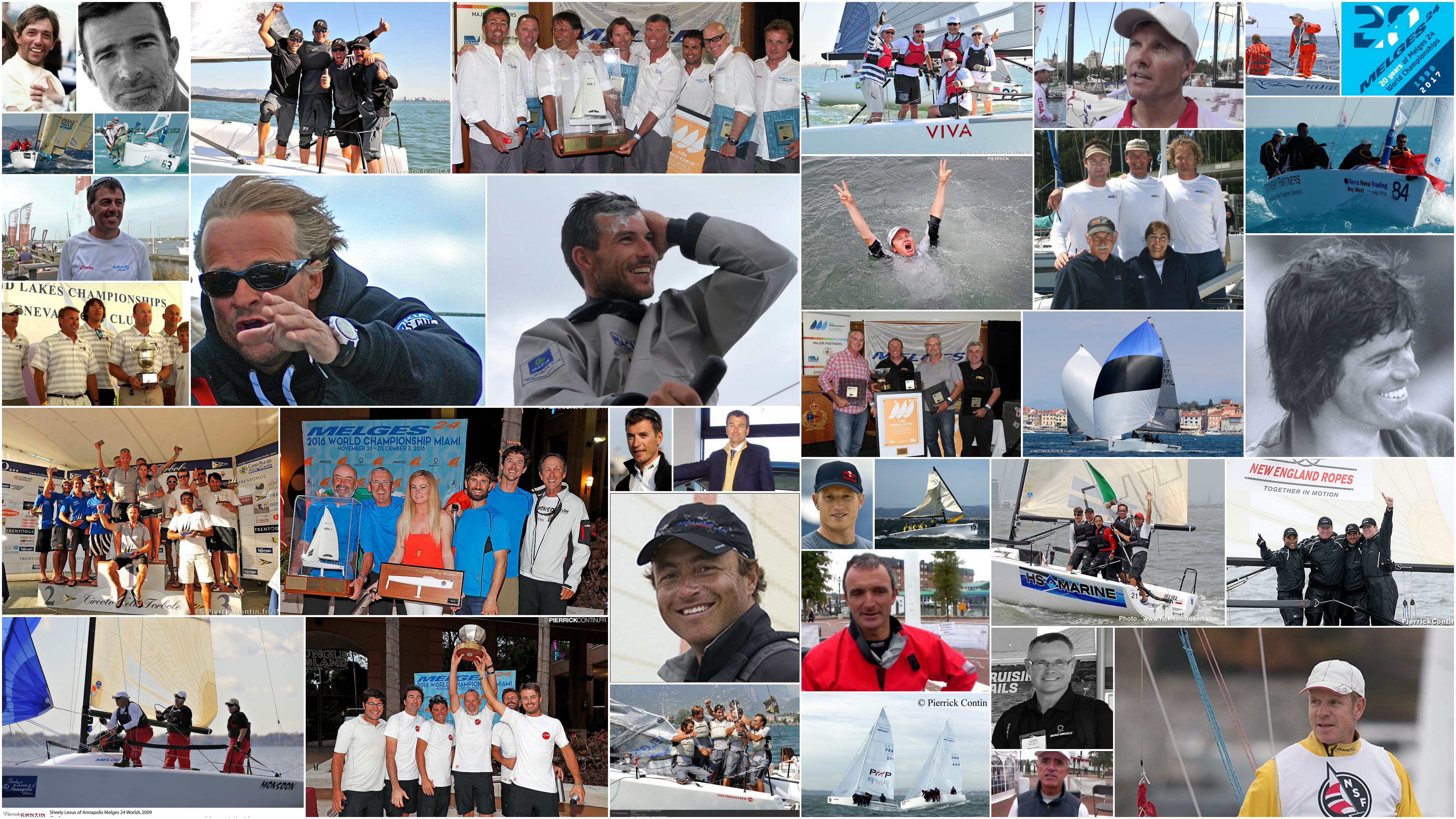 Melges 24 World Champions 1989-2017