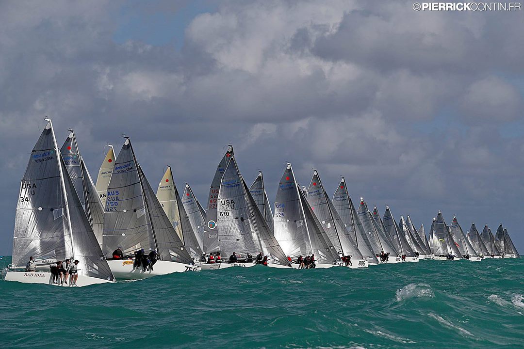 2016 Melges 24 Worlds in Miami - photo (c) Pierrick Contin / IM24CA