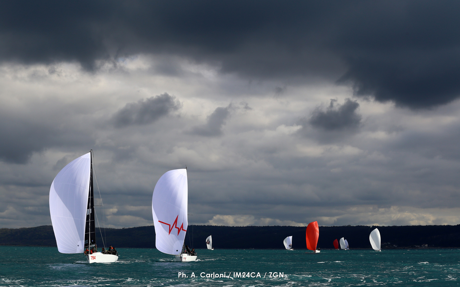 Melges 24s in Portoroz 2019 - Andrea Carloni