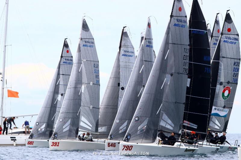 Melges 24 Fleet in Portoroz 2019 - Andrea Carloni