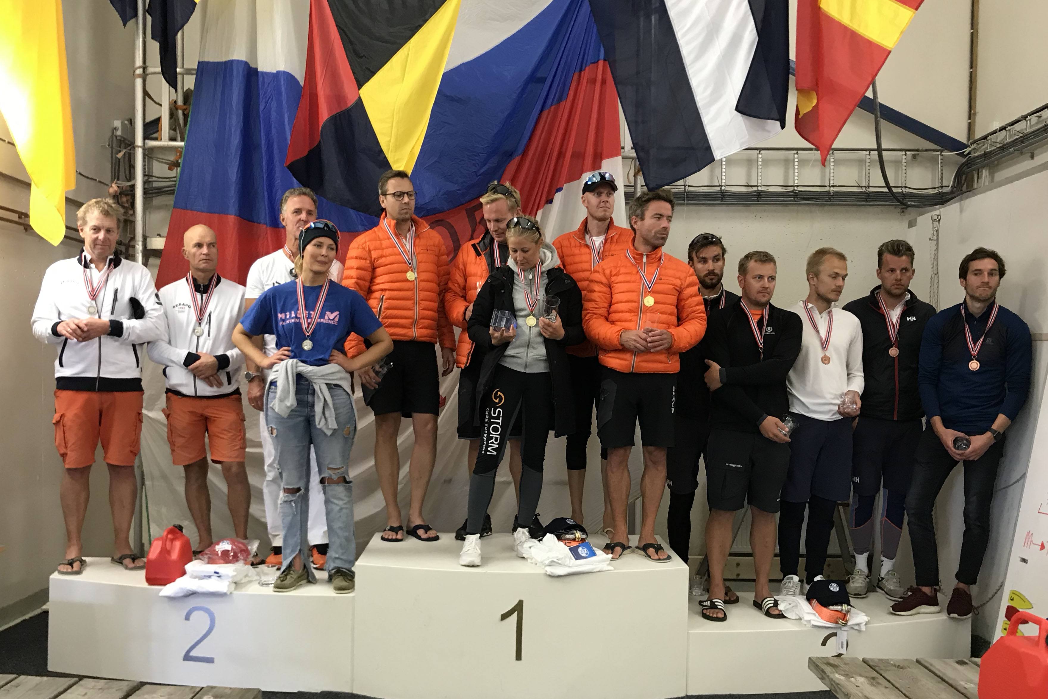Norwegian Championship 2019 podium