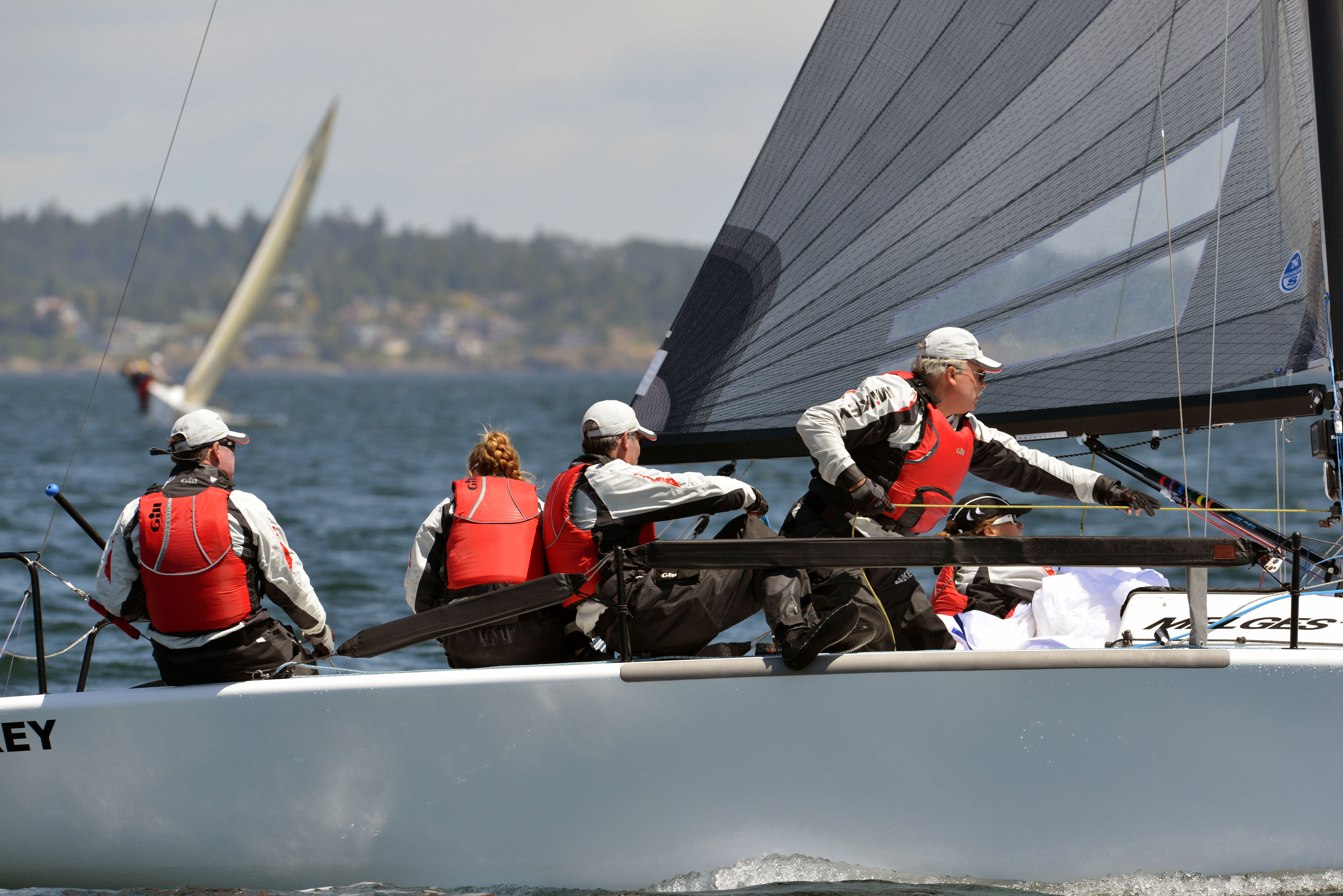 1st_Mickey_Black_Hoisting - 2014 Melges 24  Canadian National Championship