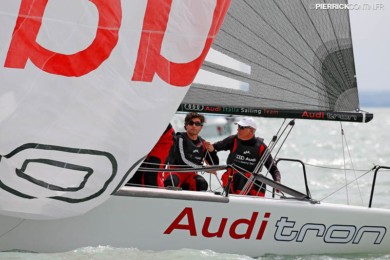 Audi Tron ITA-840, MKB Bank Melges 24 European Championship, Pierrick Contin