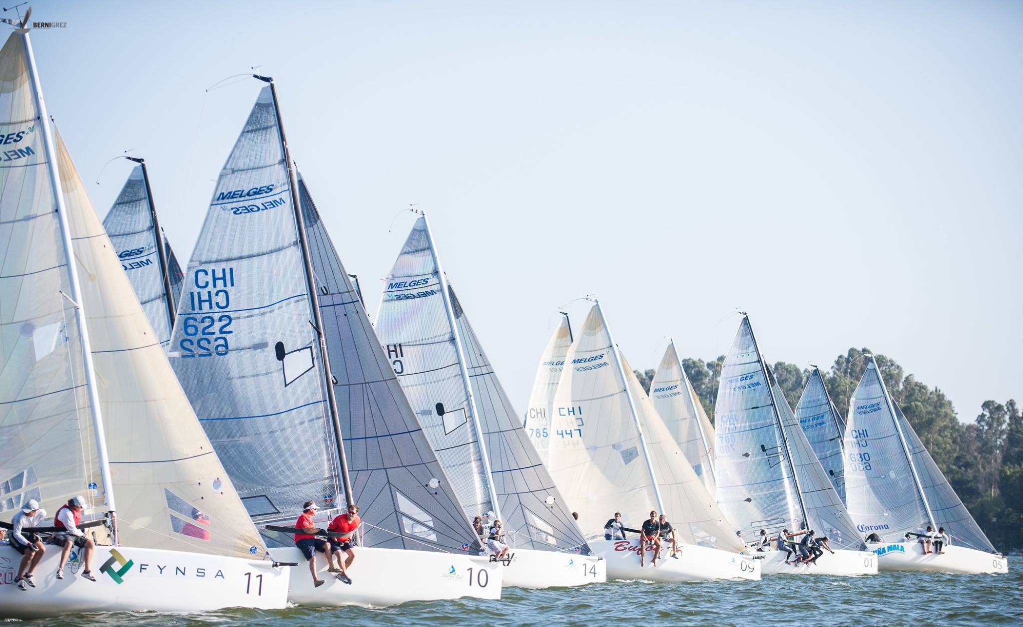 Melges 24 Chilean fleet