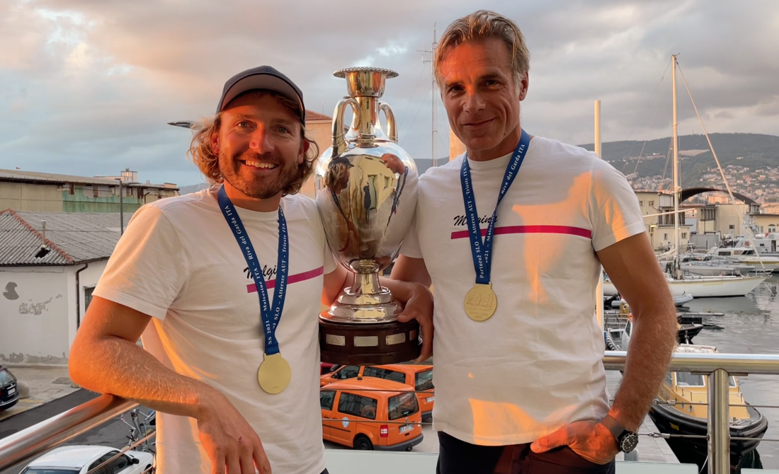 Paolo Brescia and Simon Sivitz Kosuta - Melgina ITA793 - Melges 24 European Sailing Series 2021 winners