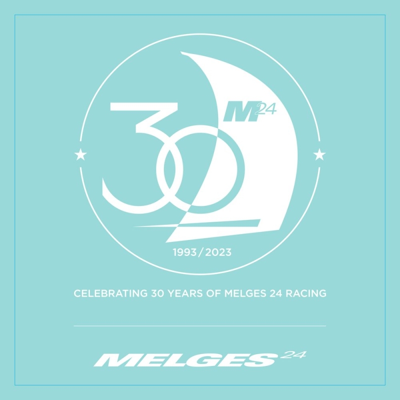 Get a Melges 24 Anniversary logo