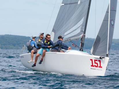 Fraser McMillan's Sunnyvale CAN151 at the 2019 Melges 24 North American Championship
