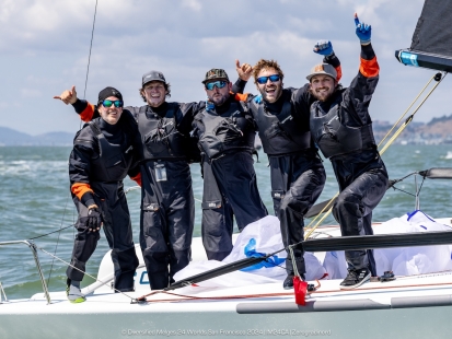 Don Wilson's CONVEXITY USA868 - 2024 Diversified Melges 24 Worlds San Francisco