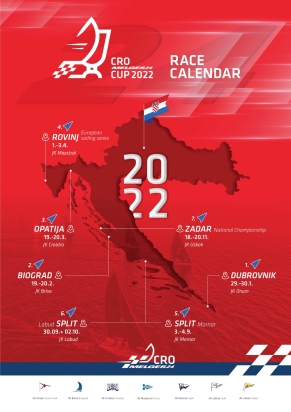 CRO Melges 24 Cup 2022 Schedule