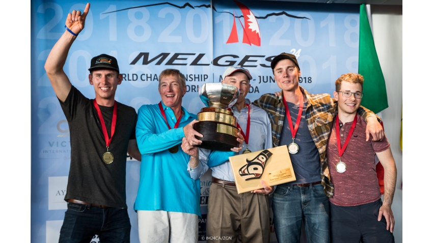 Melges 24 Corinthian World Champion 2018 - Full Circle CAN415 of Robert Britten 