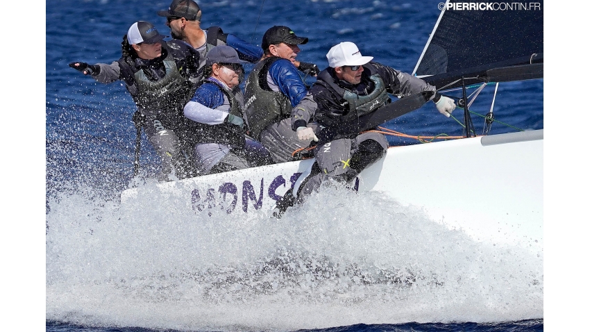 Monsoon of Bruce Ayres at the 2019 Melges 24 World Championship in Villasimius, Sardinia, Italy